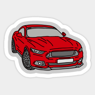 great muscle car Sticker